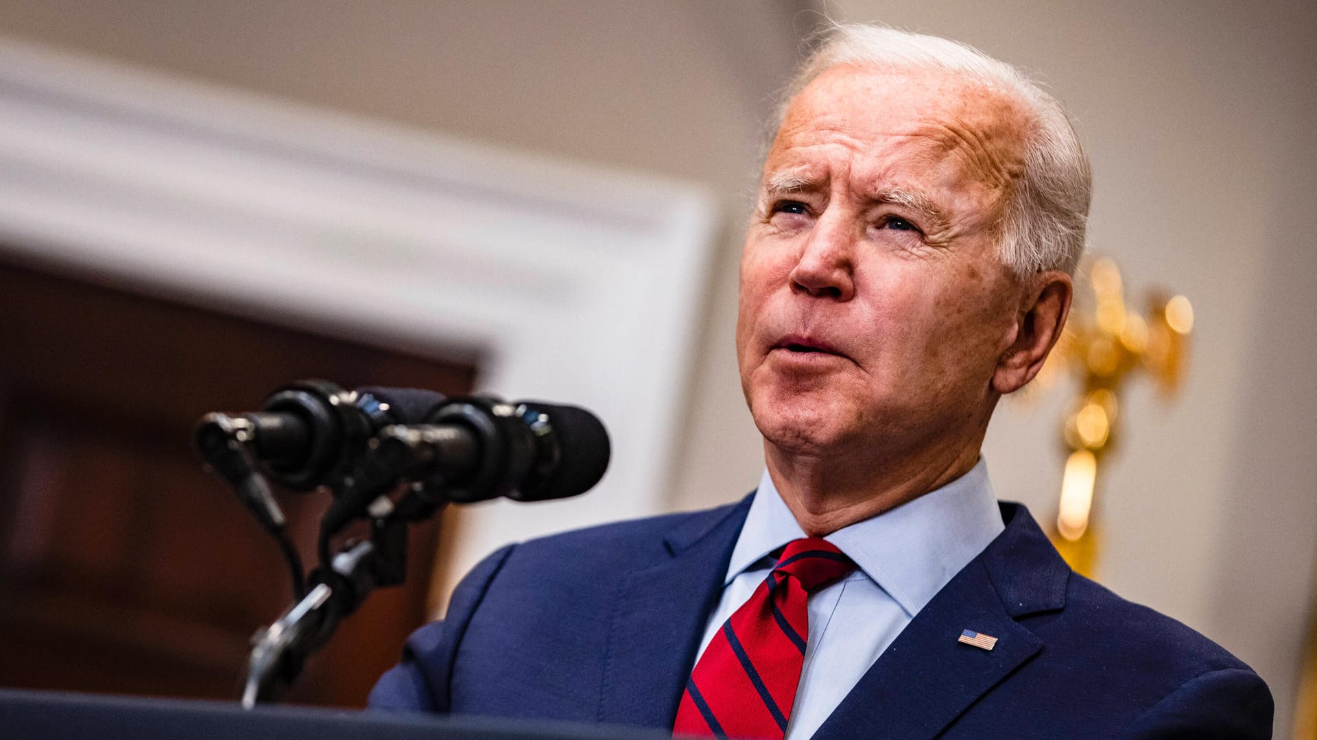 Joe Biden: Der US-Präsident drängt auf Tempo bei der Bekämpfung der Corona-Pandemie und ihrer Folgen.