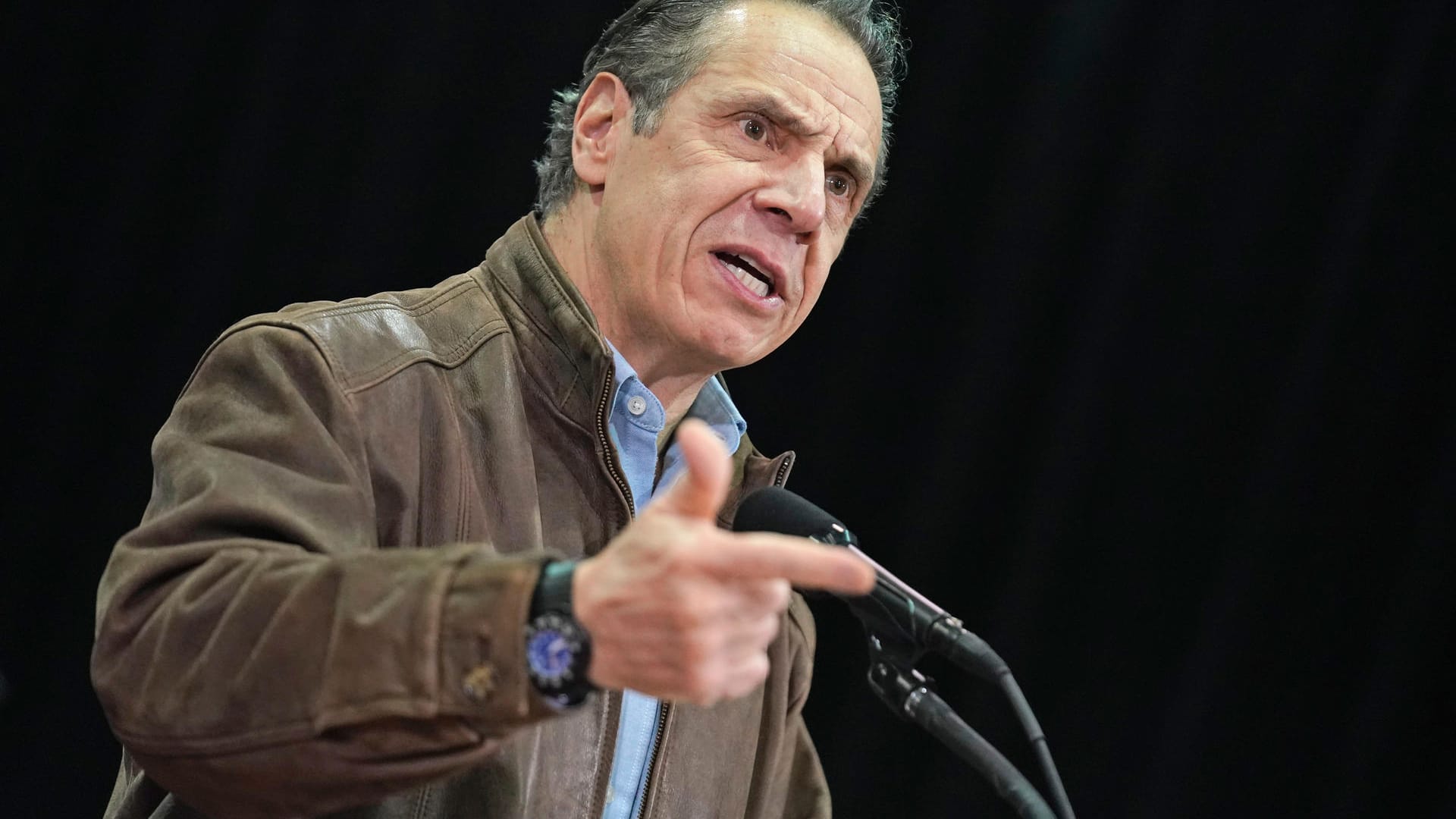 Der Gouverneur von New York, Andre Cuomo, (Archivbild) sieht sich Vorwürfen der sexuellen Belästigung ausgesetzt. Zwei Frauen haben ihn bislang beschuldigt.