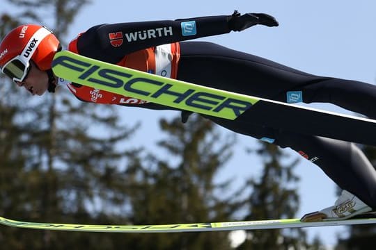 Zeigte im Teamwettbewerb eine starke Leistung im Springen: Eric Frenzel.