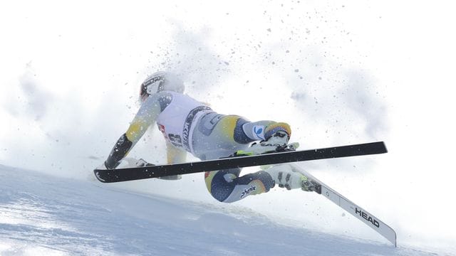 Stürzte schwer beim Super-G in Italien: Kajsa Vickhoff Lie.