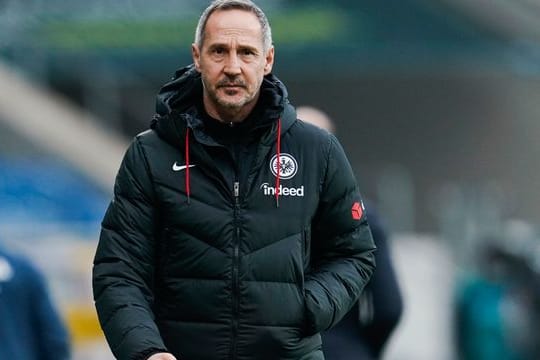 Hat Wechselgerüchten einen Riegel vorgeschoben: Eintracht-Coach Adi Hütter.