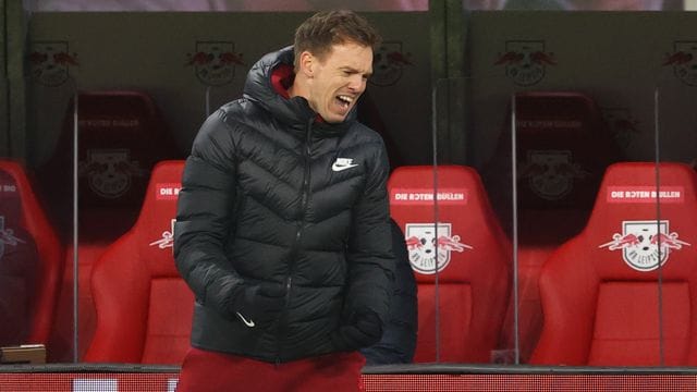 Konnte sich gegen Gladbach über einen Sieg freuen: Leipzig-Coach Julian Nagelsmann. Konnte sich gegen Gladbach über einen Sieg freuen: Leipzig-Coach Julian Nagelsmann.
