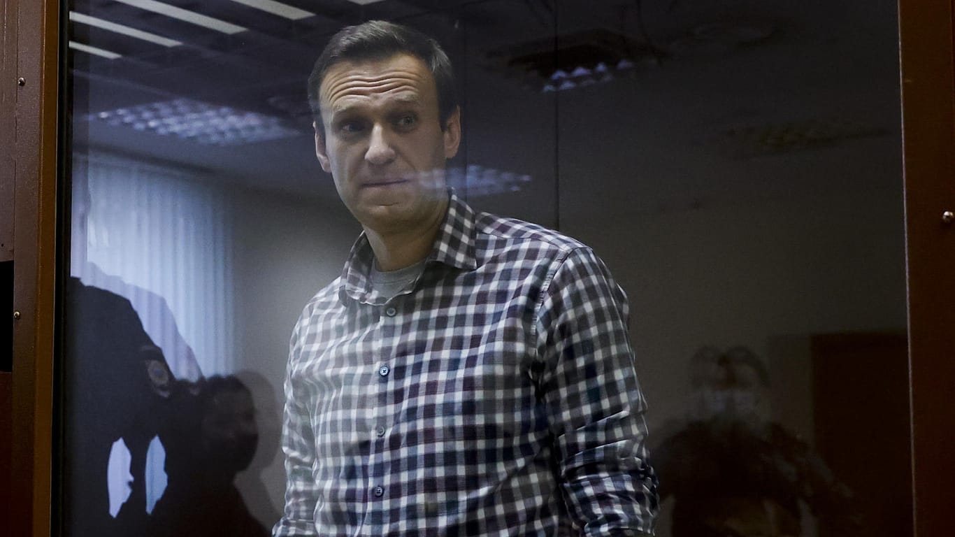 Alexej Nawalny vor einem russischen Gericht: Der Oppositionelle wurde in ein Straflager gebracht.