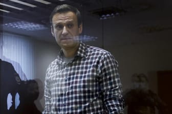 Alexej Nawalny vor einem russischen Gericht: Der Oppositionelle wurde in ein Straflager gebracht.