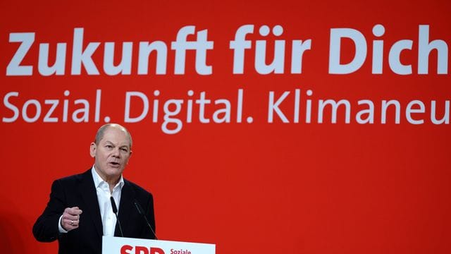 SPD-Kanzlerkandidat Olaf Scholz.