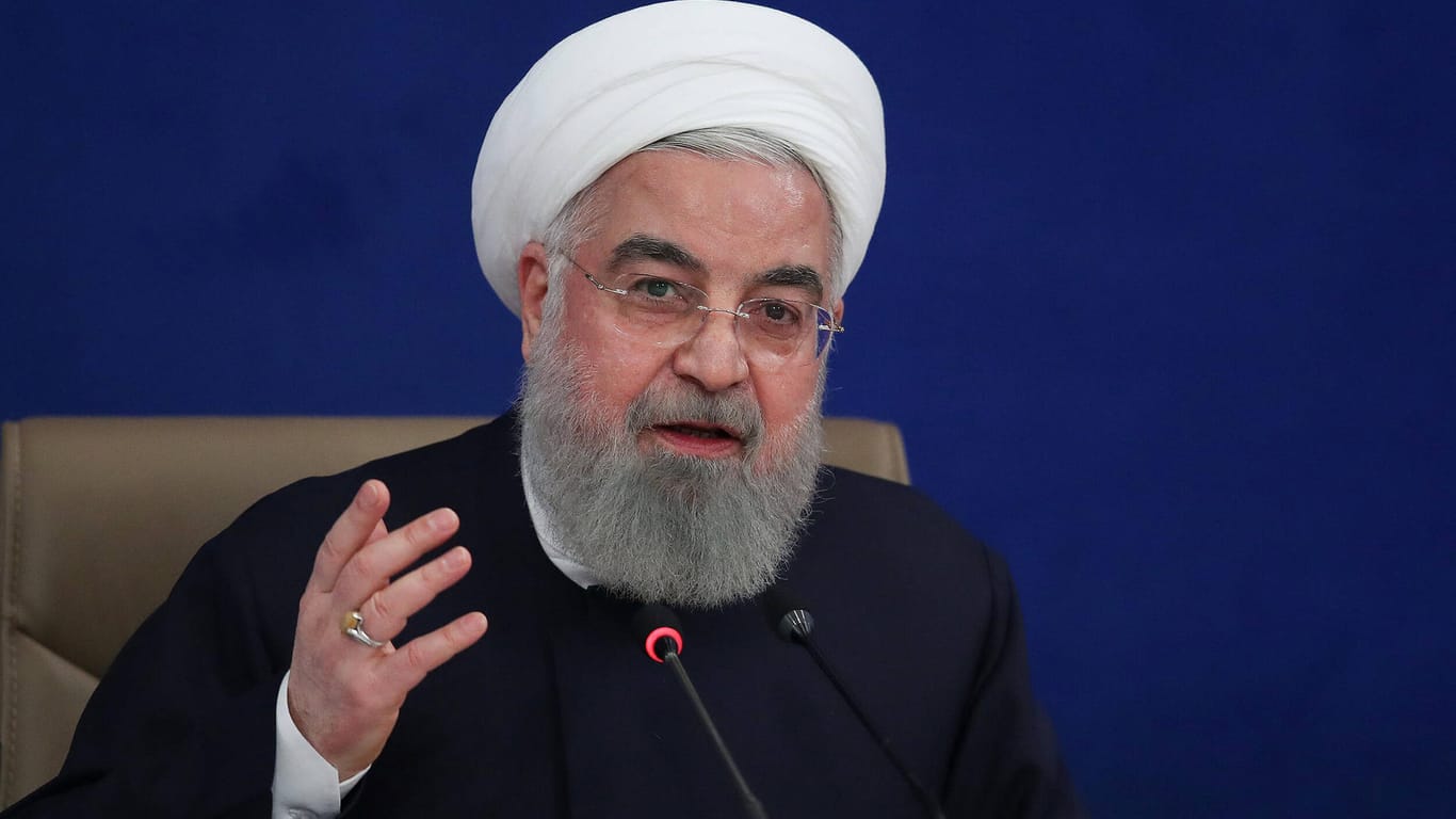 Hassan Rohani: Der Präsident des Irans will derzeit nicht über das Atomabkommen mit der EU verhandeln.