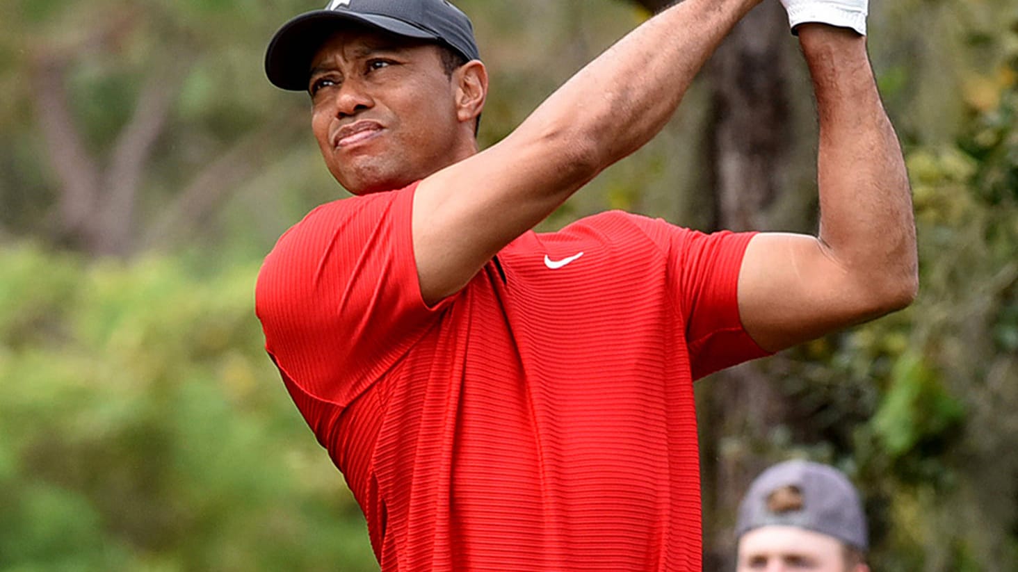 Tiger Woods bei einem Golfturnier in Orlando (Archivbild). Nach seinem schweren Autounfall hat er sich jetzt erstmals zu Wort gemeldet.