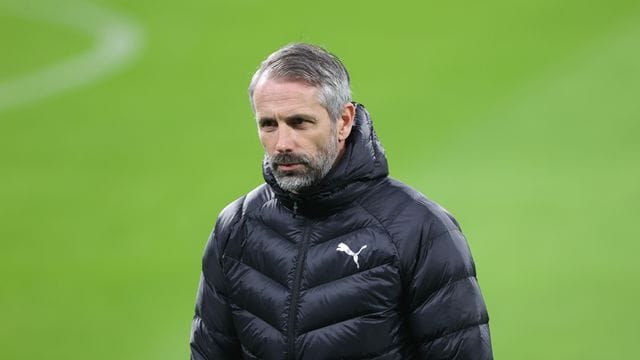 Trainer Marco Rose trifft mit Borussia Mönchengladbach im DFB-Pokal-Viertelfinale auf seinen künftigen Arbeitgeber Borussia Dortmund. Trainer Marco Rose trifft mit Borussia Mönchengladbach im DFB-Pokal-Viertelfinale auf seinen künftigen Arbeitgeber Borussia Dortmund.