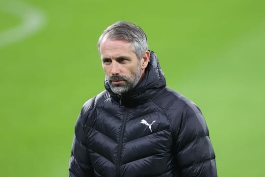 Trainer Marco Rose trifft mit Borussia Mönchengladbach im DFB-Pokal-Viertelfinale auf seinen künftigen Arbeitgeber Borussia Dortmund.