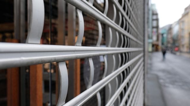 Geschlossenes Modegeschäft in Leipzig. Geschlossenes Modegeschäft in Leipzig.