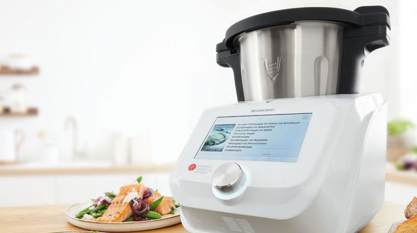 Günstige Thermomix-Alternative im Angebot: Lidl-Küchenmaschine Monsieur Cuisine Connect jetzt 50 Euro günstiger.