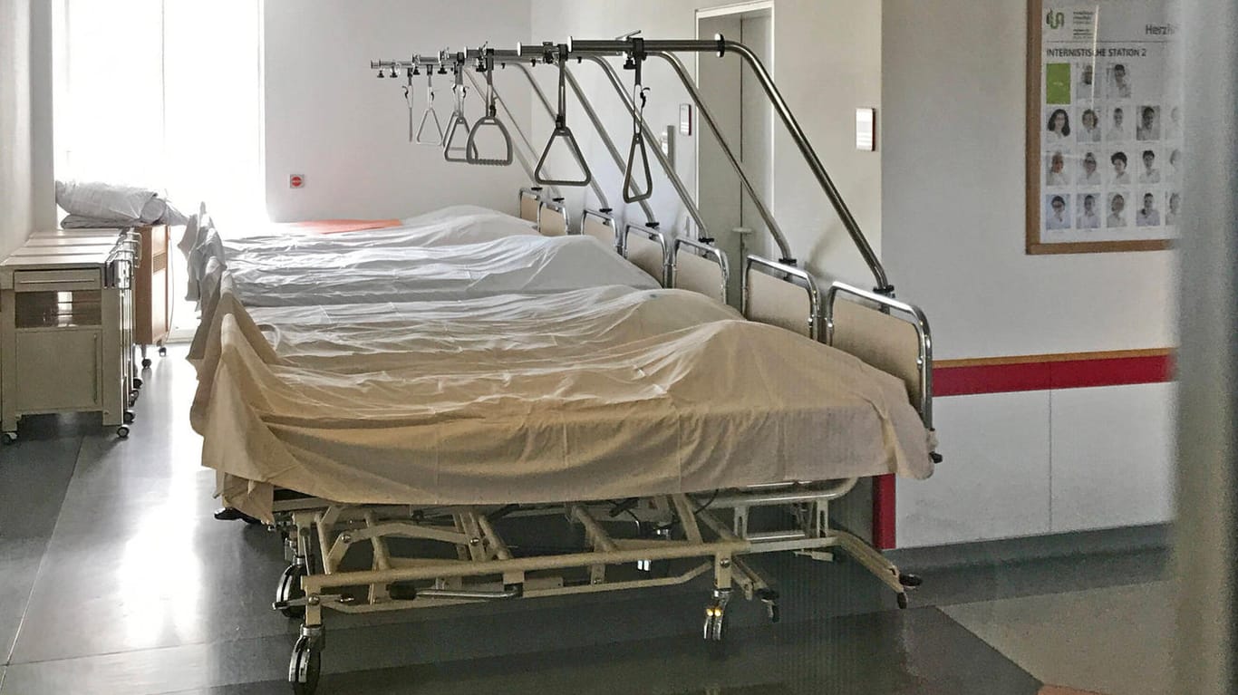 Leeren Betten in einem Krankenhaus in Bayern: "Versagen der Gesundheitspolitik der letzten 20 Jahre". (Symbolfoto)