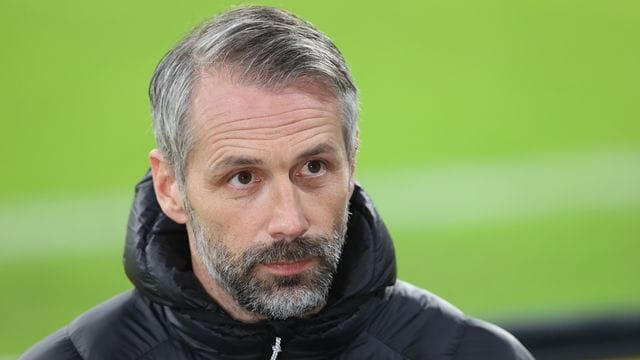 Trifft mit Gladbach auf seinen künftigen Arbeitgeber: Borussia-Coach Marco Rose. Trifft mit Gladbach auf seinen künftigen Arbeitgeber: Borussia-Coach Marco Rose.