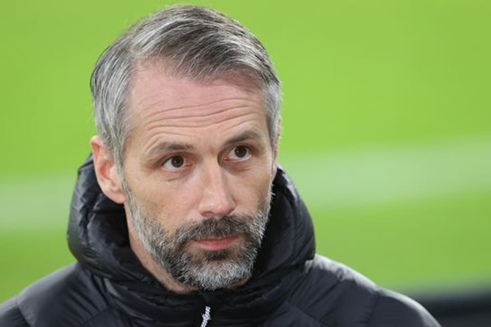 Trifft mit Gladbach auf seinen künftigen Arbeitgeber: Borussia-Coach Marco Rose.