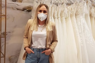 Aylin Öztürk: Die 26-Jährige betreibt einen Brautmodenladen in Neunkirchen.
