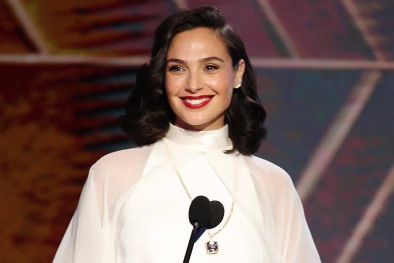 Gal Gadot bei den 78. Golden Globe Awards am Sonntagabend.