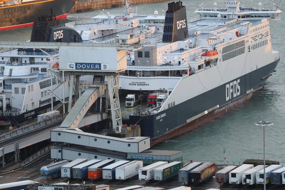 Hafen von Dover (Symbolbild): Viele Unternehmen kämpfen mit Zollproblemen.