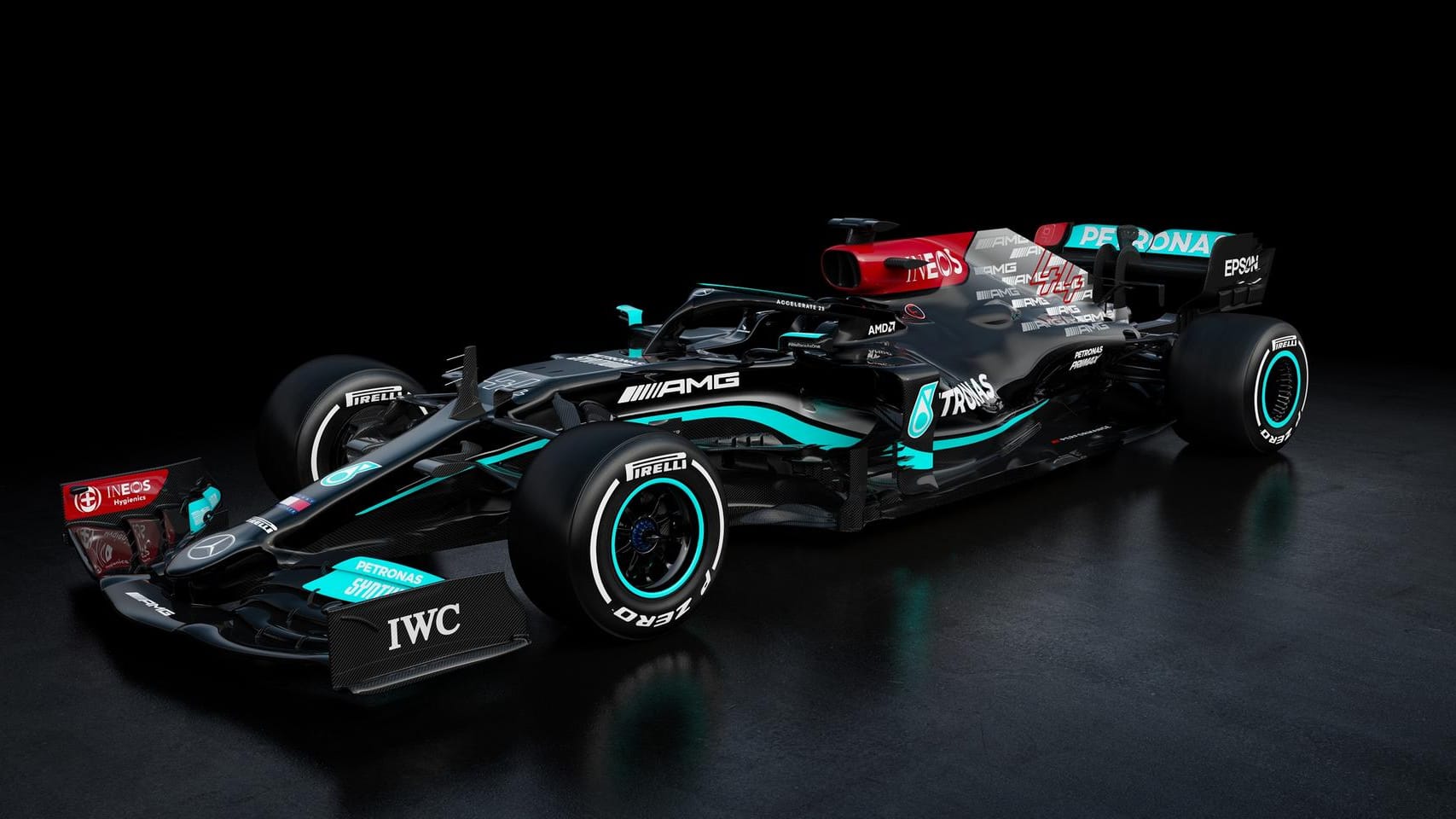 Mercedes-AMG F1 W12 E: Mit diesem Boliden will der deutsche Rennstall seine Dominanz in der Formel 1 fortsetzen.