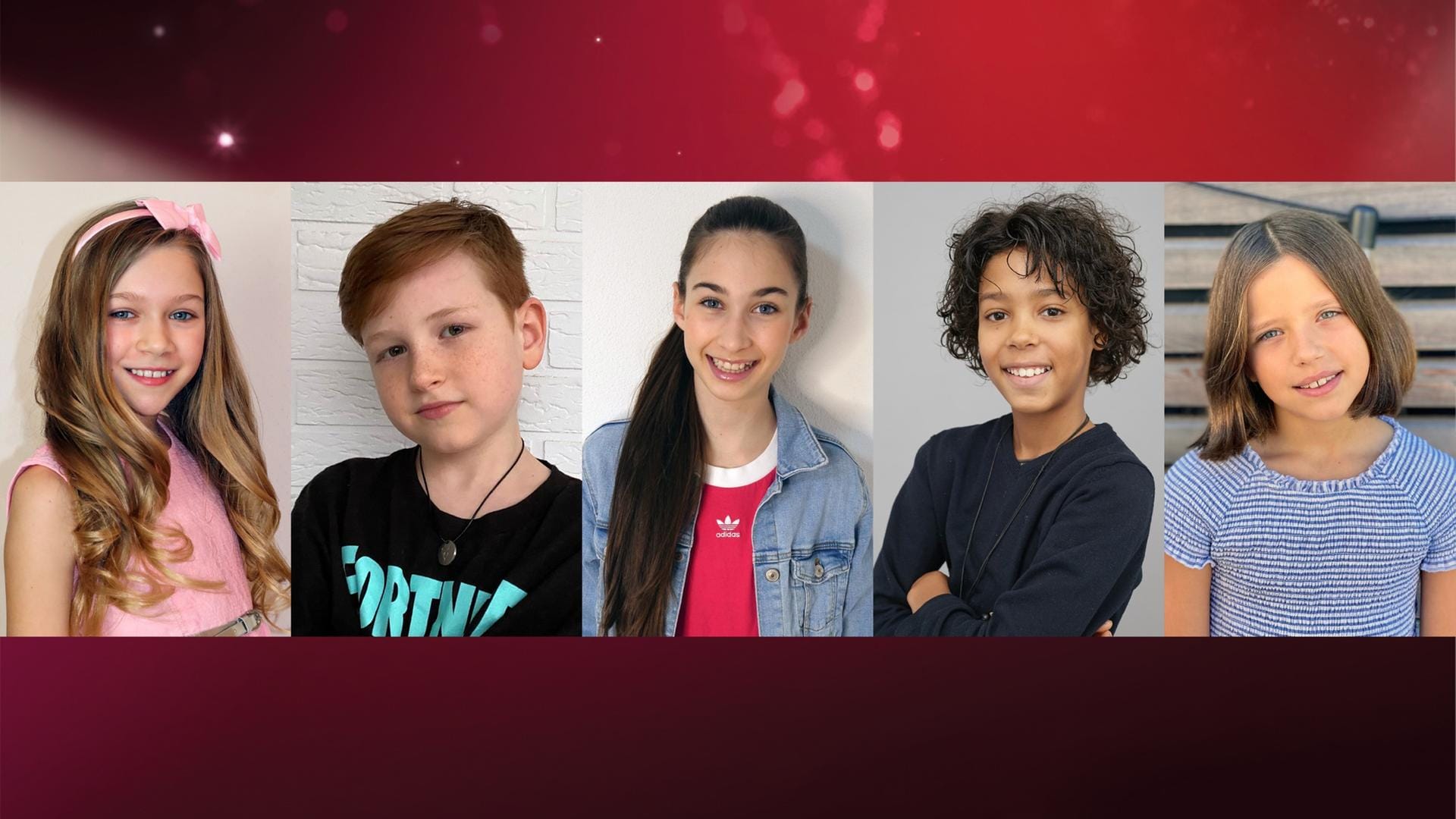 "Let's Dance"-Minis (v.l.): Jona Szewczenko, Maris Ohneck, Angelina Stecher-Williams, Spencer König und Zoé Baillieu.