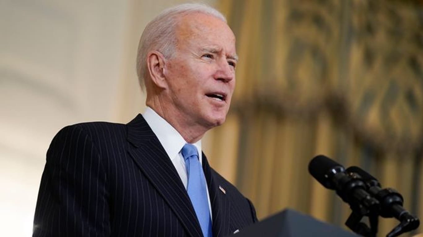 US-Präsident Joe Biden drückt bei den Impfungen weiterhin aufs Gaspedal.
