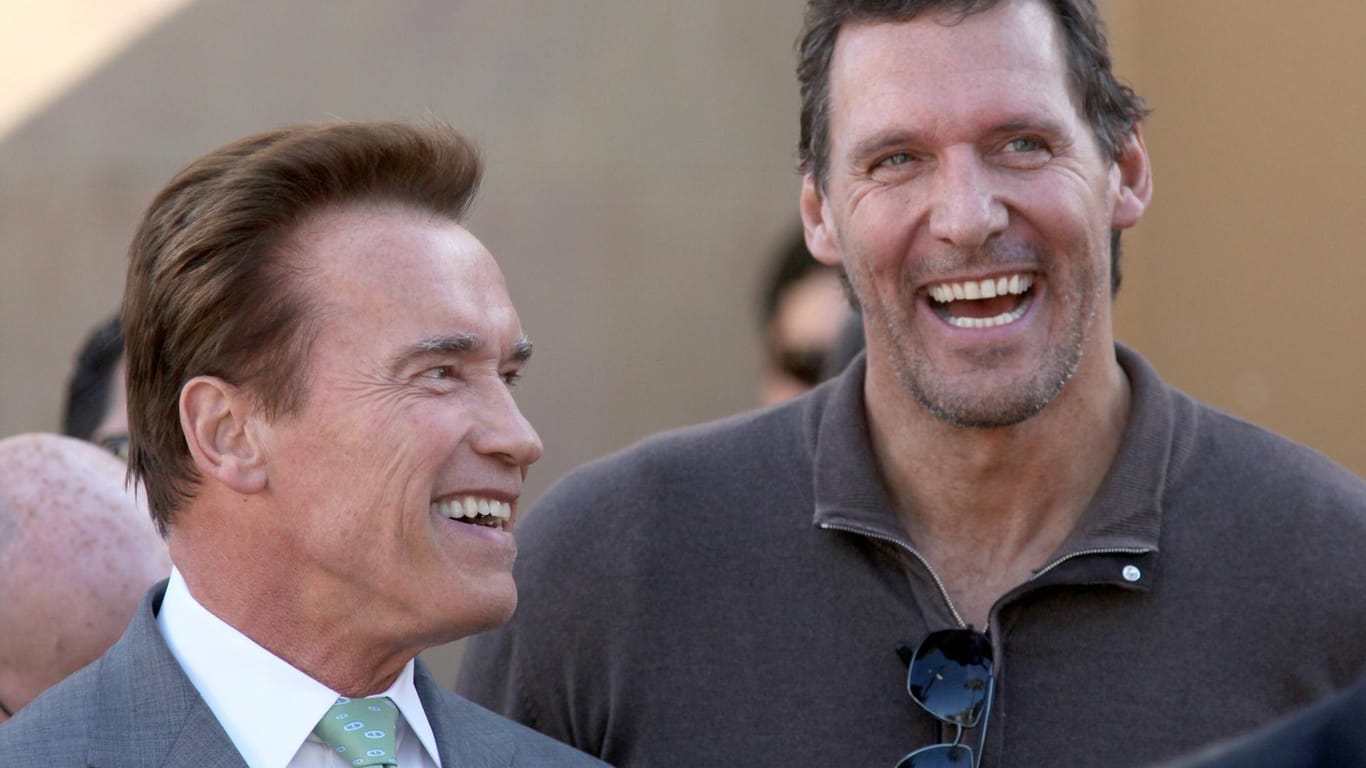Arnold Schwarzenegger und Ralf Moeller: In Hollywood kennt und versteht man sich.