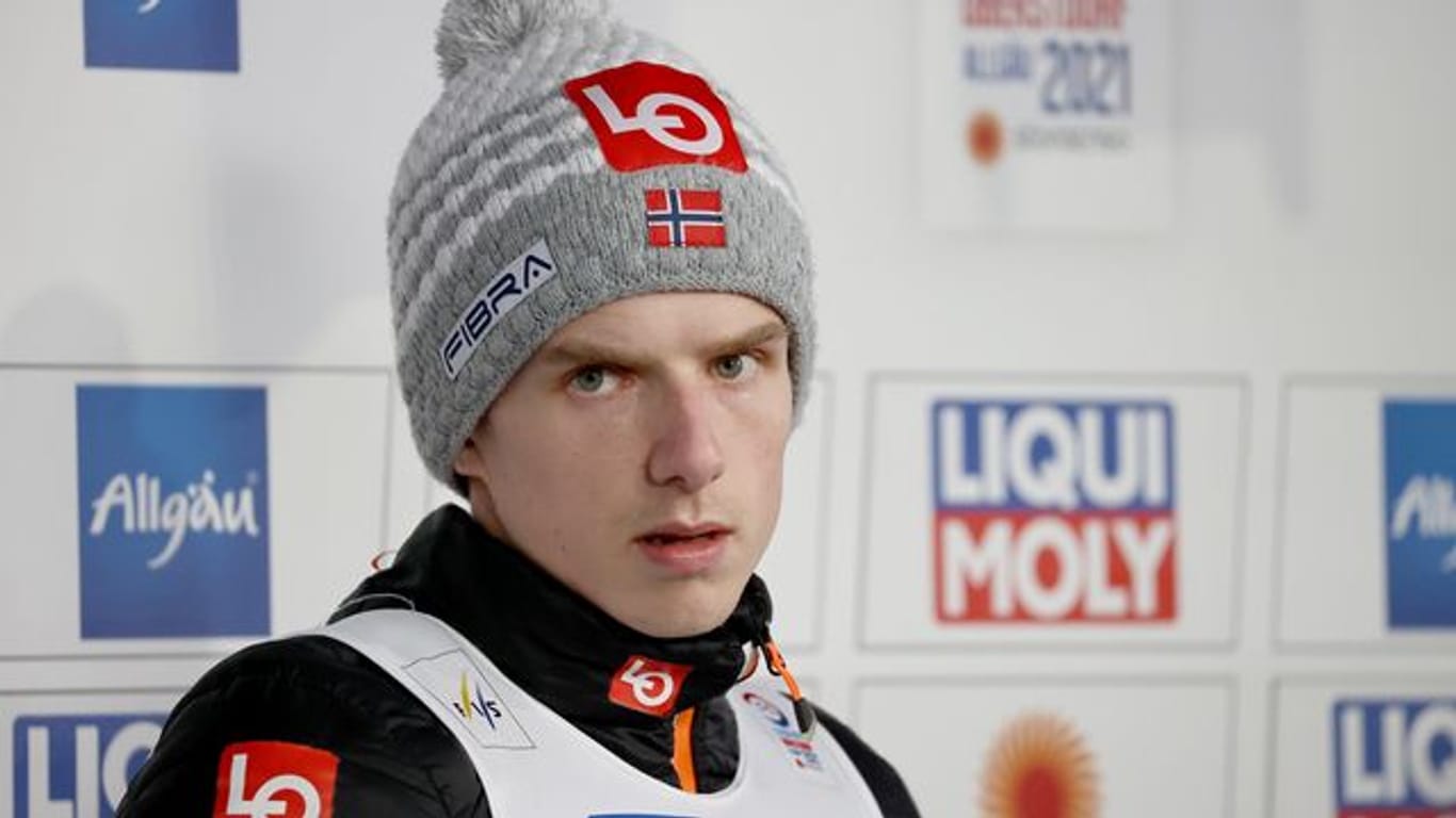 Wurde positiv auf Corona getestet: Skisprungstar Halvor Egner Granerud.