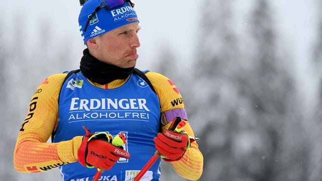 Hat die verkorkste Biathlon-Heim-WM bereits zu den Akten gelegt: Erik Lesser. Hat die verkorkste Biathlon-Heim-WM bereits zu den Akten gelegt: Erik Lesser.