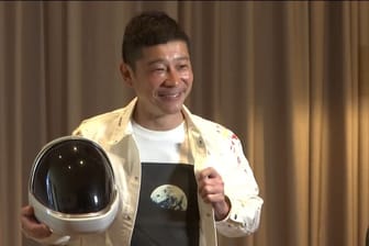 Einmal zum Mond und zurück: Yusaku Maezawa will eine private Reise zum Mond organisieren.