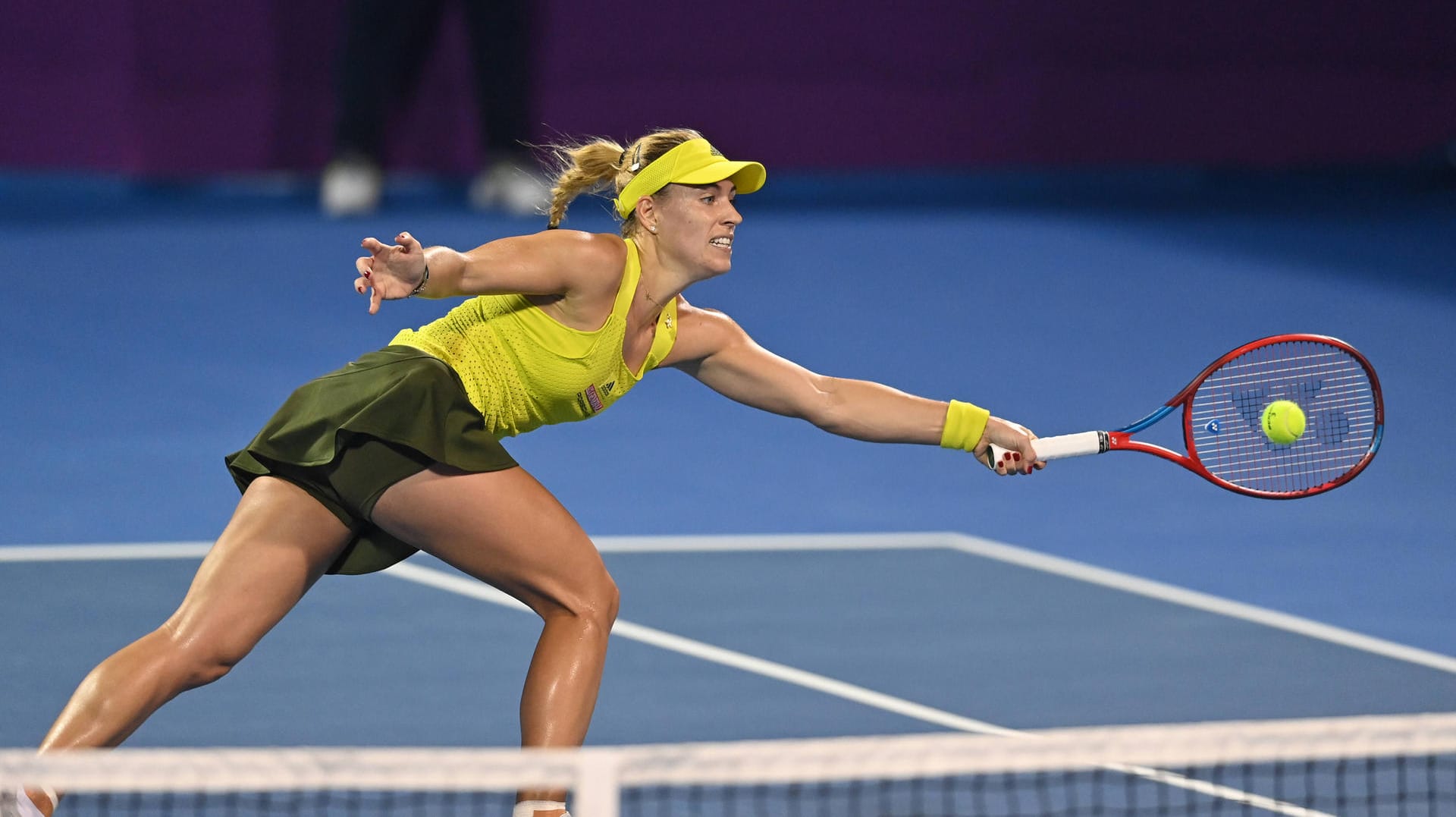 Angelique Kerber scheiterte in Doha bereits in Runde zwei.