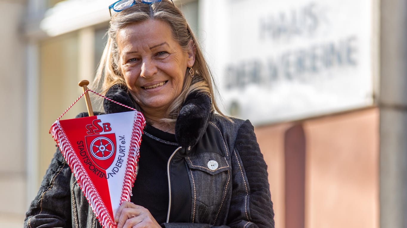 Birgit Pelke vom Stadtsportbund Erfurt: Bereits seit 20 Jahren engagiert sie sich als ehrenamtliche Vorsitzende des Dachverbands der Erfurter Sportvereine.