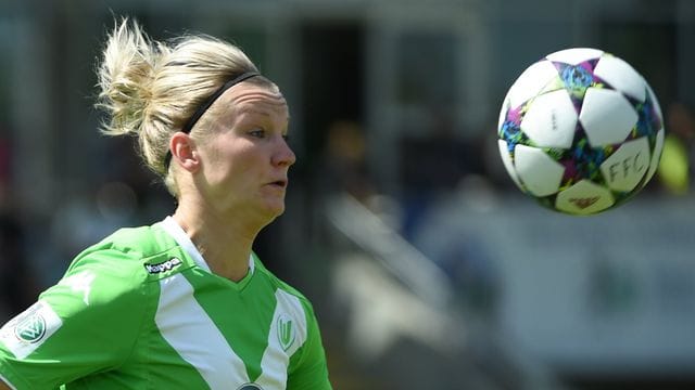 Erzielte beide Tore für den VfL Wolfsburg im Spiel gegen Lilleström SK: Alexandra Popp. Erzielte beide Tore für den VfL Wolfsburg im Spiel gegen Lilleström SK: Alexandra Popp.