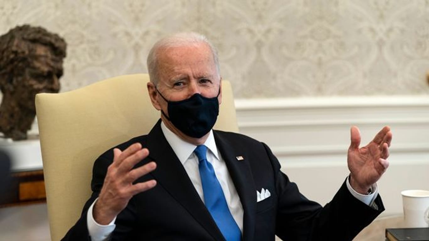 US-Präsident Joe Biden ist mit der Corona-Politik mehrerer Bundesstaaten nicht einverstanden.