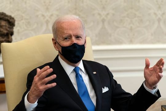 US-Präsident Joe Biden ist mit der Corona-Politik mehrerer Bundesstaaten nicht einverstanden.