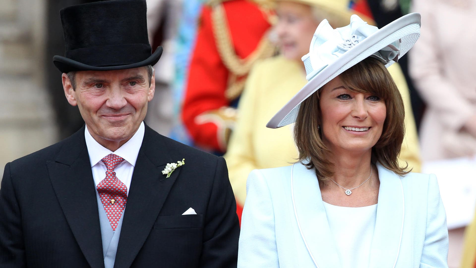 Michael und Carole Middleton: Das Paar freut sich auf sein fünftes Enkelkind.