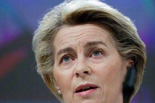 "Wir haben uns ehrgeizige Ziele gesetzt", sagt Kommissionspräsidentin Ursula von der Leyen.