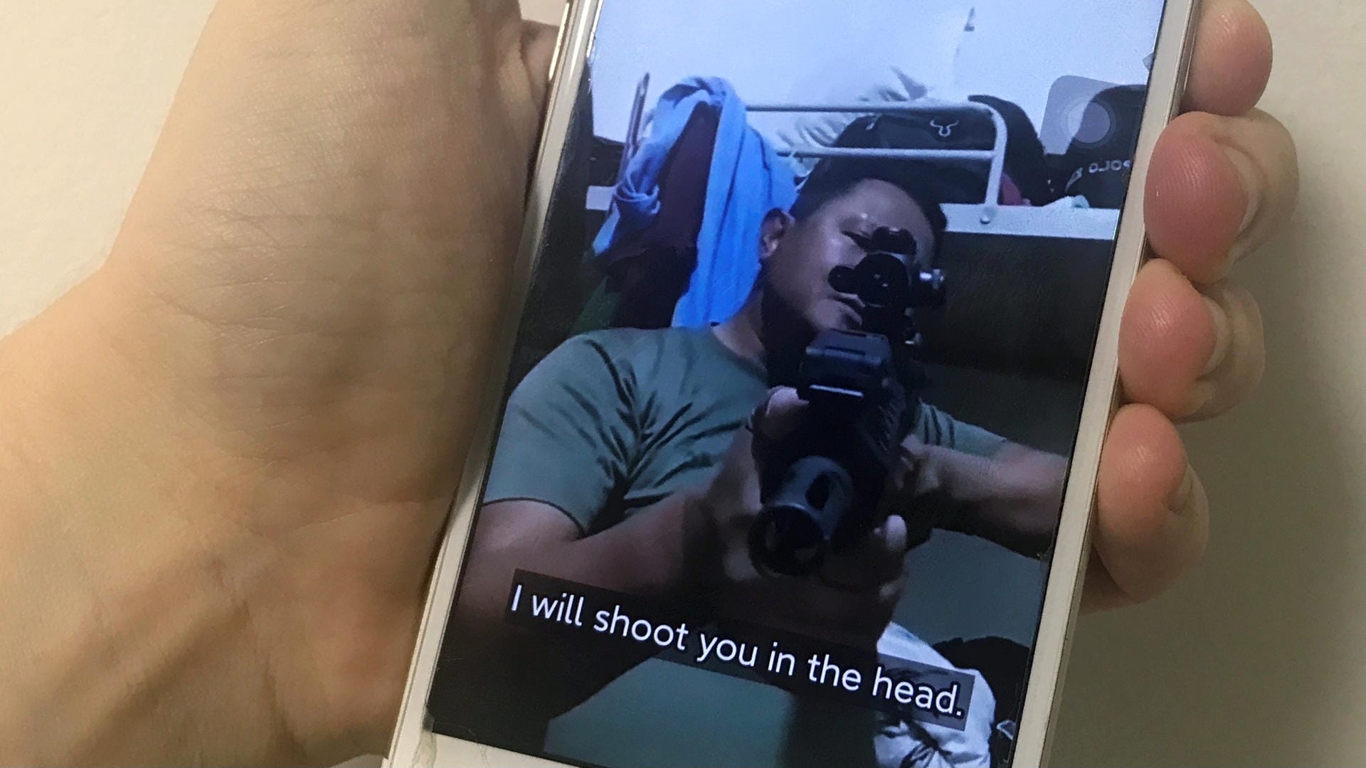 Das schockierende Video auf TikTok: "Ich erschieße jeden, den ich sehe."