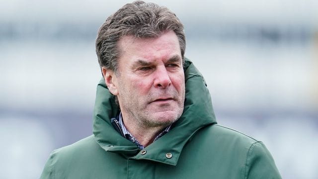 War bei Gladbach Vorgänger von Trainer Marco Rose: Dieter Hecking.