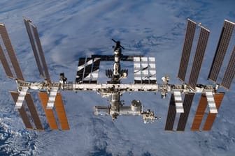 Raumstation ISS: Kreist rund 400 Kilometer über der Erde im All.