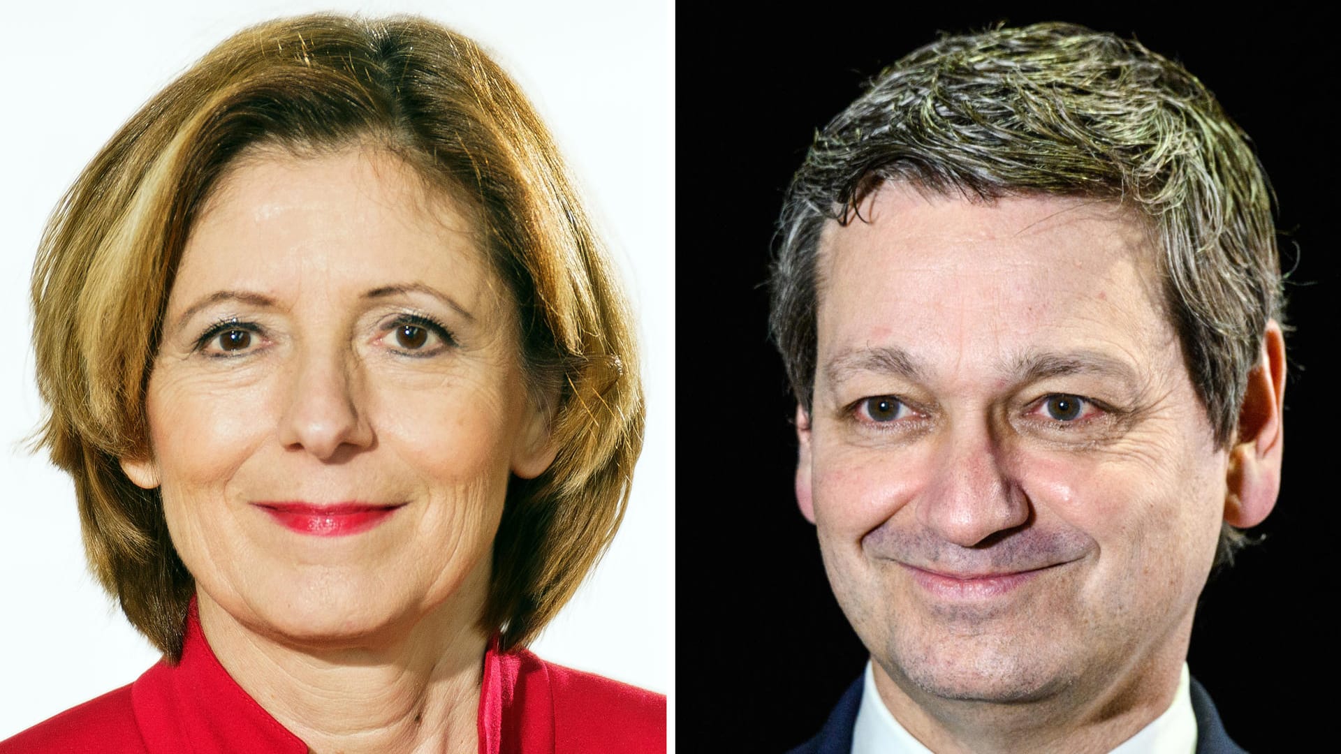 Malu Dreyer wird von Christian Baldauf herausgefordert.