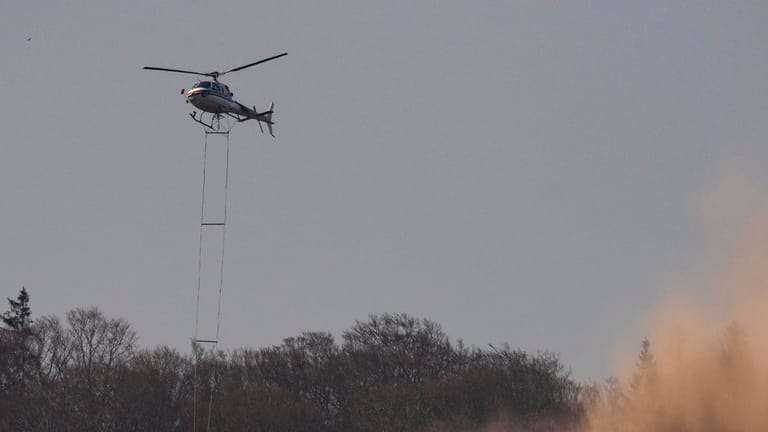 Ein Hubschrauber im Einsatz (Symbolbild): In der Türkei kommt es immer wieder zu Unfällen mit den Flugmaschinen.