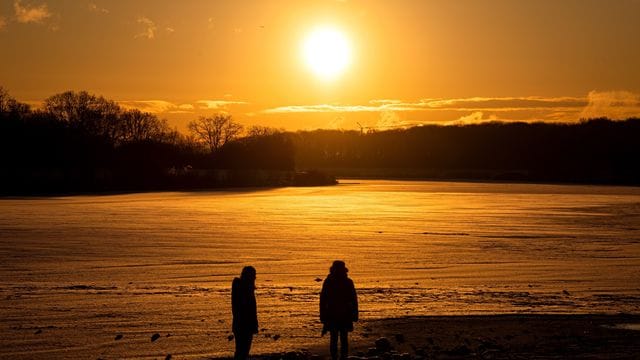 Sonnenaufgang in Bremen