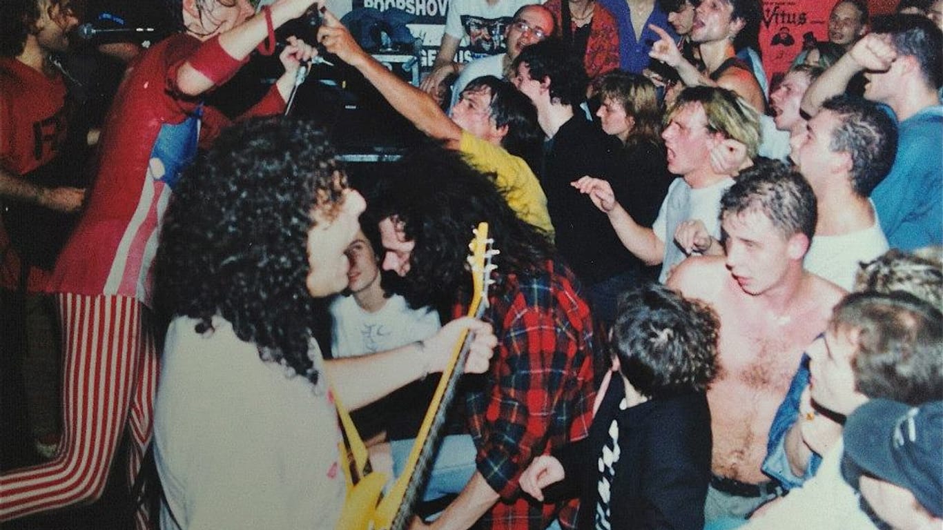 "The Dickies" live im Oktober 1990: Damals spielte die kalifornische Punk-Band im Kölner "Rose-Club":