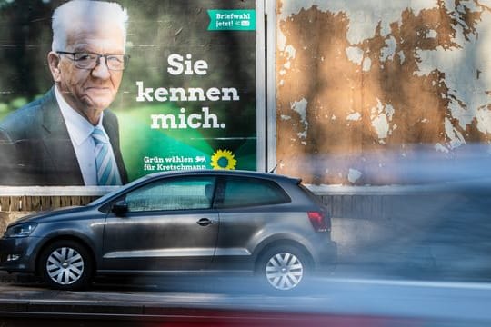 Wahlplakat Winfried Kretschmann