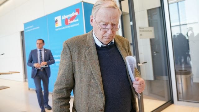 Alexander Gauland, Fraktionsvorsitzender der AfD.
