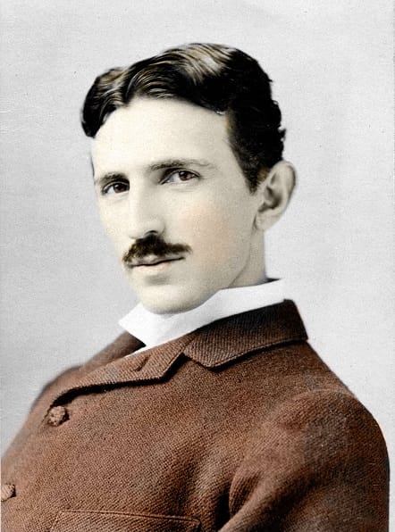 Nikola Tesla (1856–1943): Der Erfinder ist in Kroatien geboren.