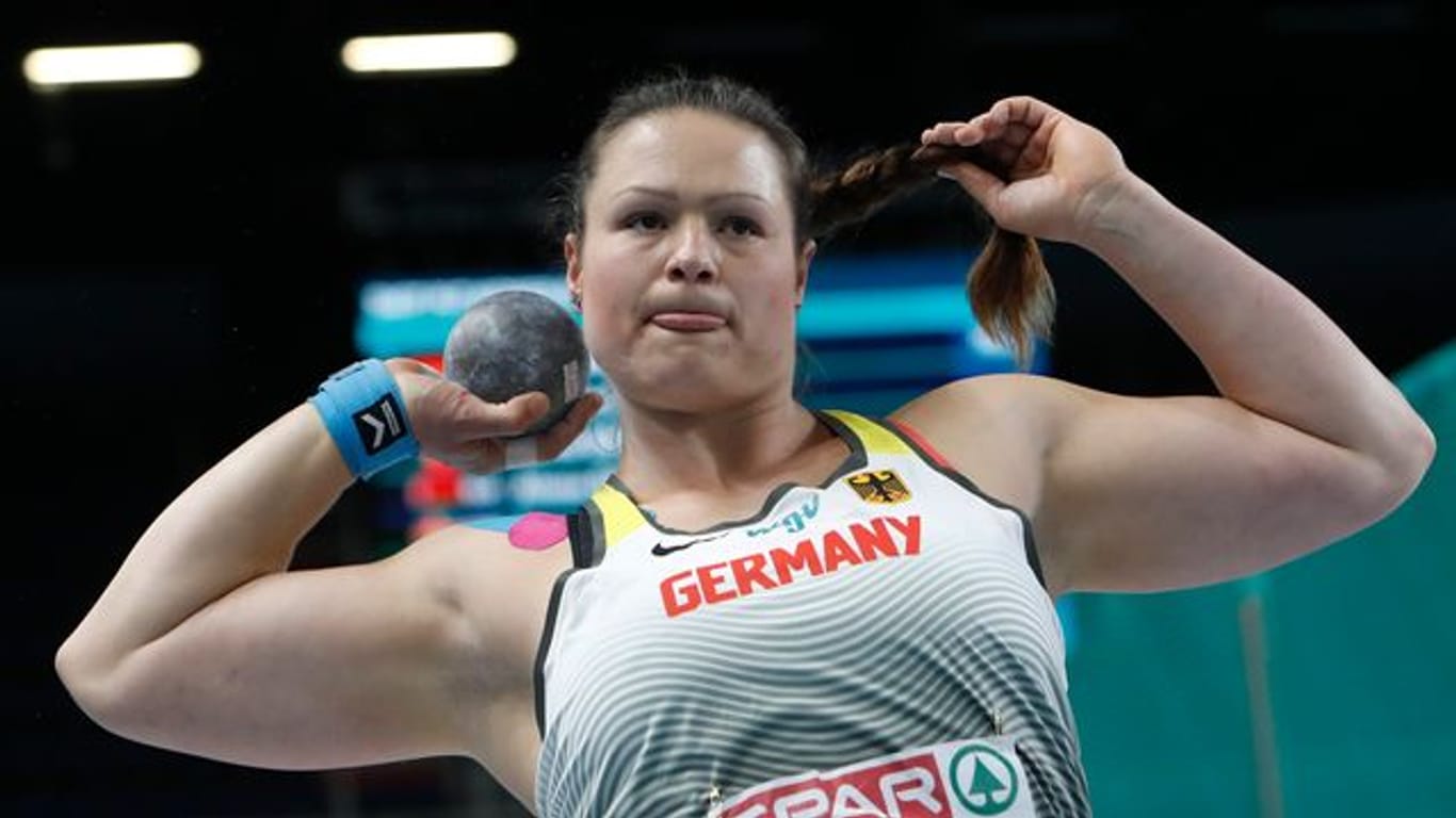 Holte mit 19,04 Metern EM-Bronze: Christina Schwanitz in Aktion.