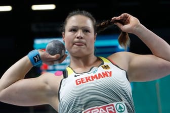 Holte mit 19,04 Metern EM-Bronze: Christina Schwanitz in Aktion.
