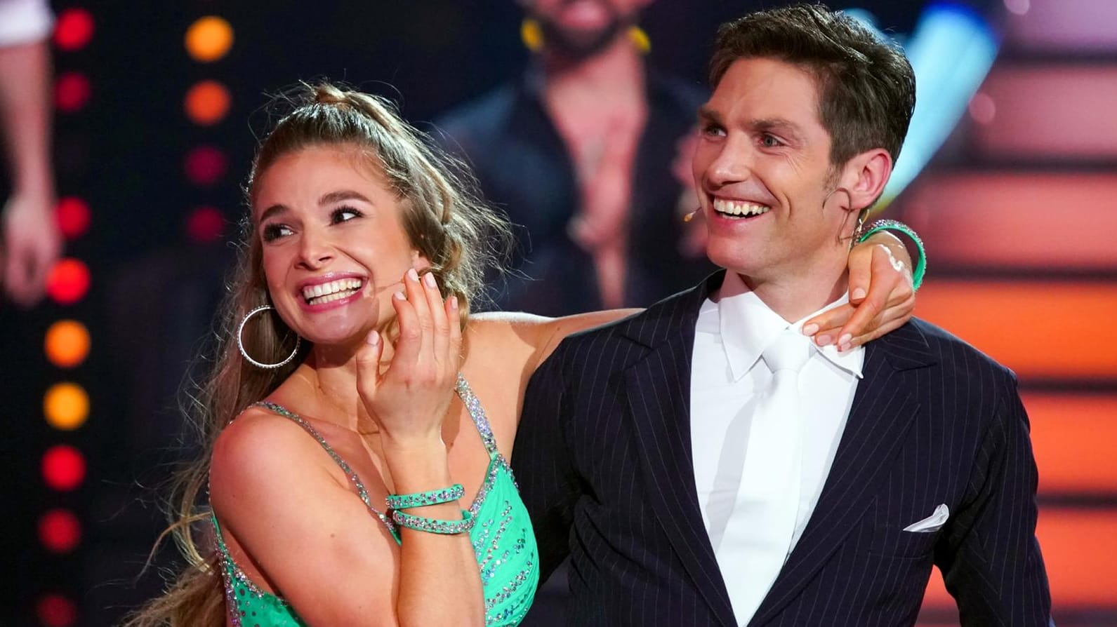 Lola Weippert und Christian Polanc: In der ersten Folge tanzten sie einen Quickstep.