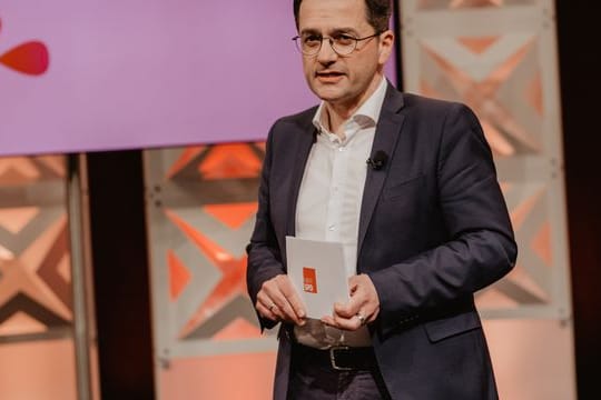 Thomas Kutschaty wurde auf dem nordrhein-westfälischen Landesparteitag der SPD zum neuen Landesvorsitzenden gewählt.