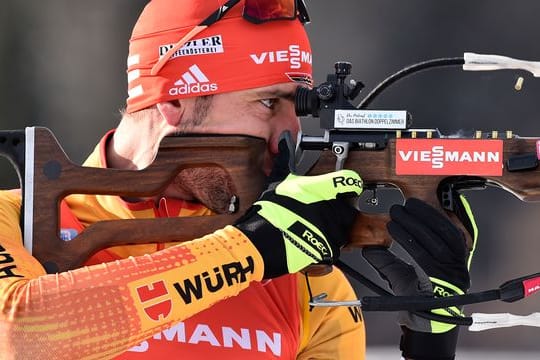 Arnd Peiffer erreichte das Podest im Sprint von Nove Mesto.